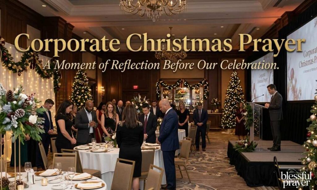 Opening Prayer for Corporate Christmas Event