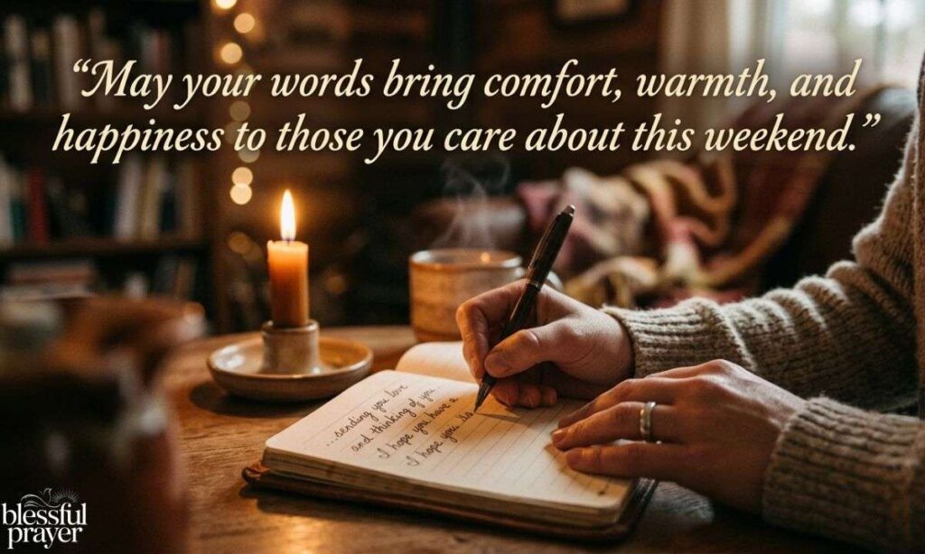 Creating Emotional Warmth Through Weekend Messages