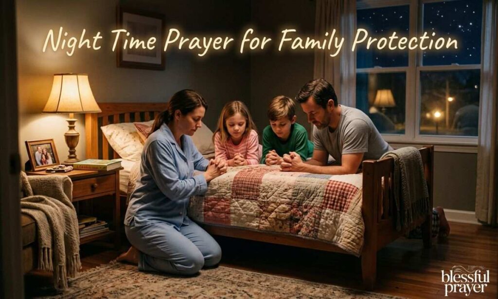 Night Time Prayer for Family Protection