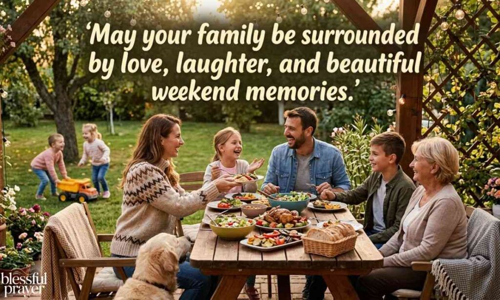 Have a Blessed Weekend' Wishes for Family