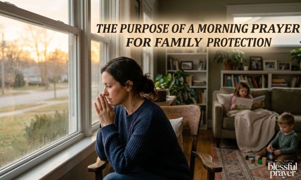 The Purpose of a Morning Prayer for Family Protection