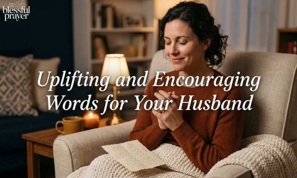 Uplifting and Encouraging Words for Your Husband