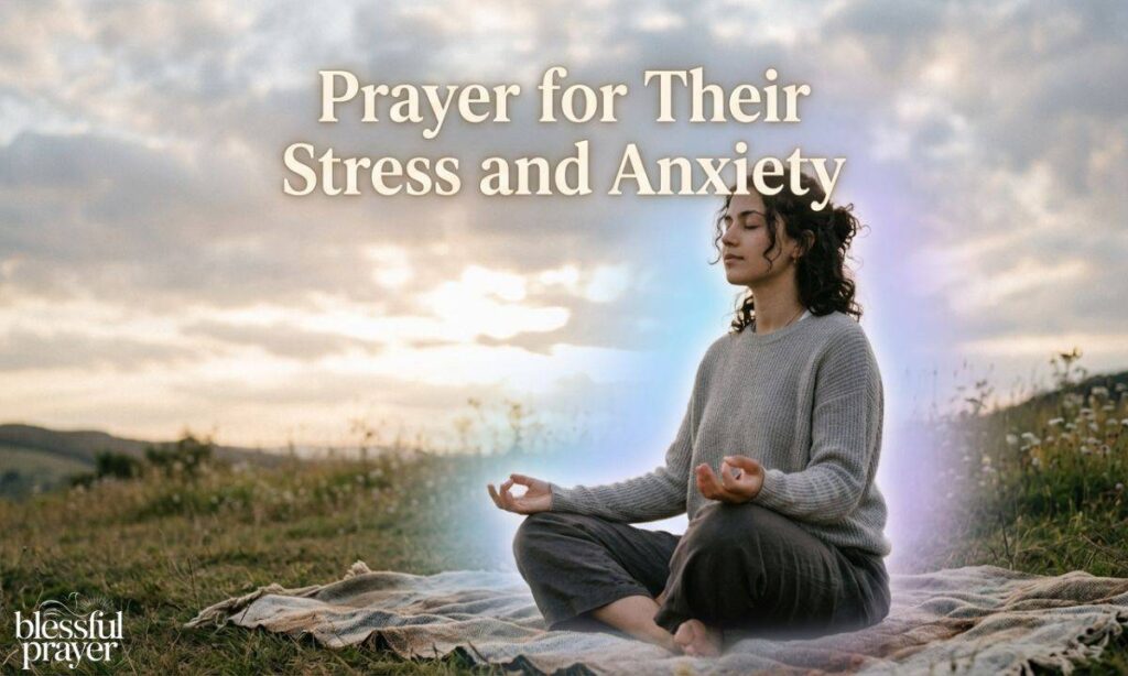 Prayer for Their Stress and Anxiety
