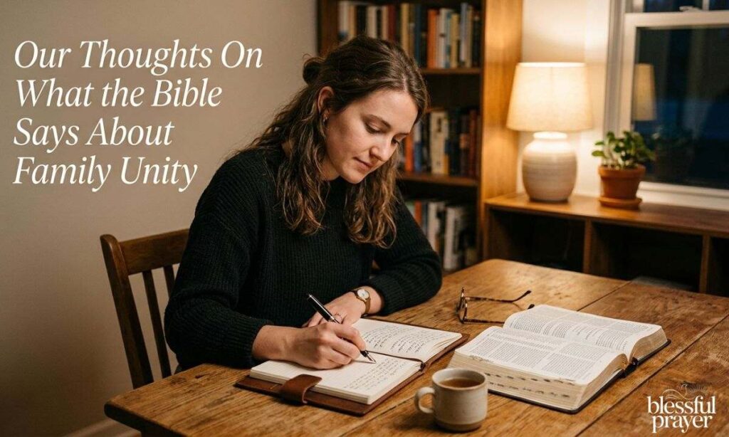 Our Thoughts On What the Bible Says About Family Unity