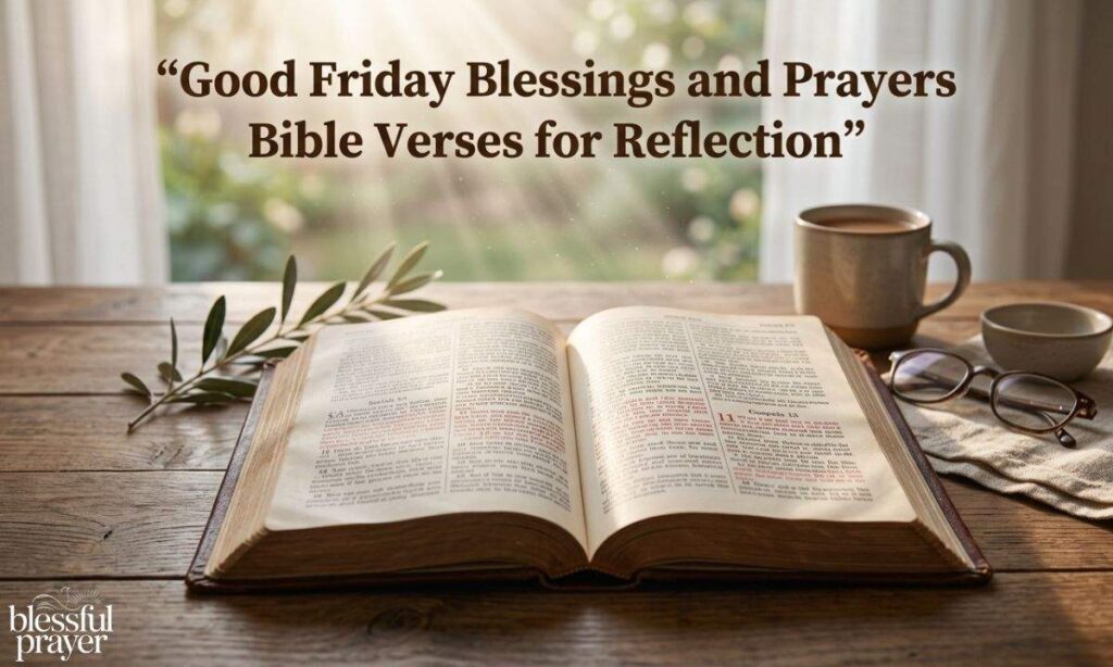 Good Friday Blessings and Prayers Bible Verses for Reflection
