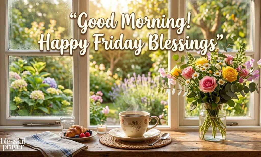 Good Morning! Happy Friday Blessings