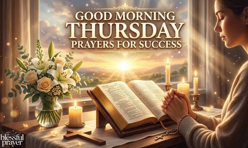 Good Morning Thursday Prayers for Success