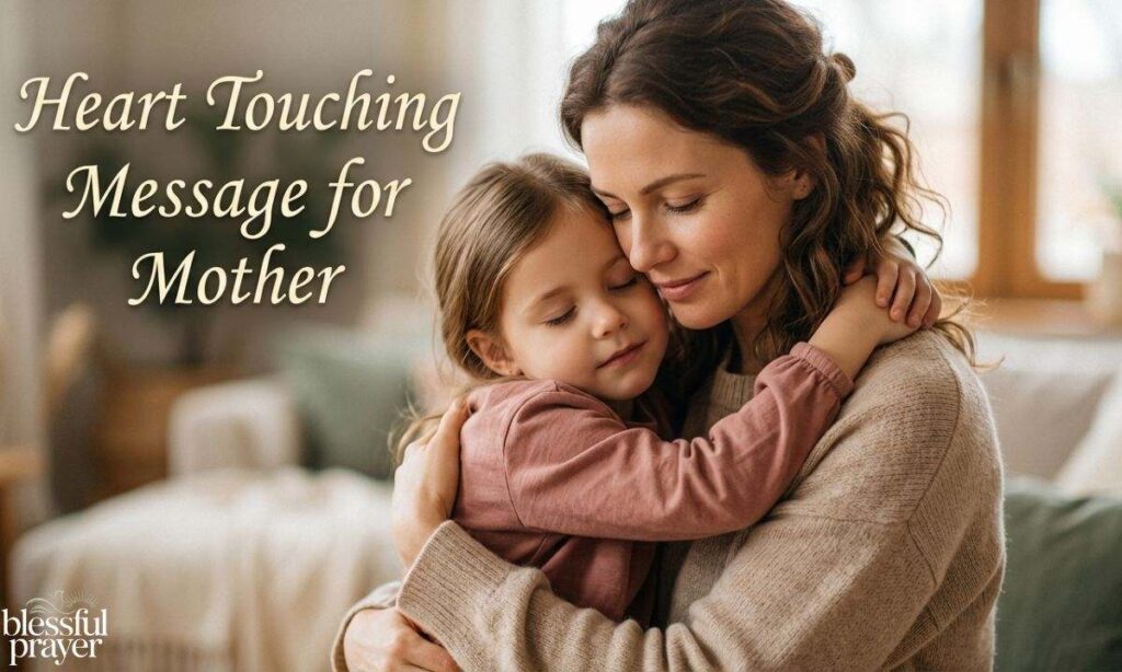 Touching Message for Mother's Day