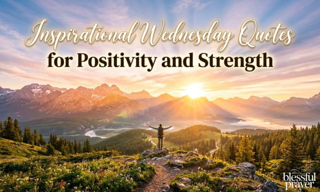 Inspirational Wednesday Quotes for Positivity and Strength