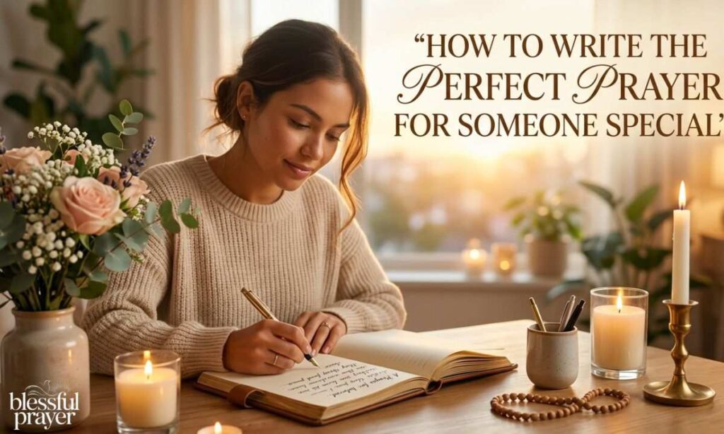 How to Write the Perfect Prayer for Someone Special
