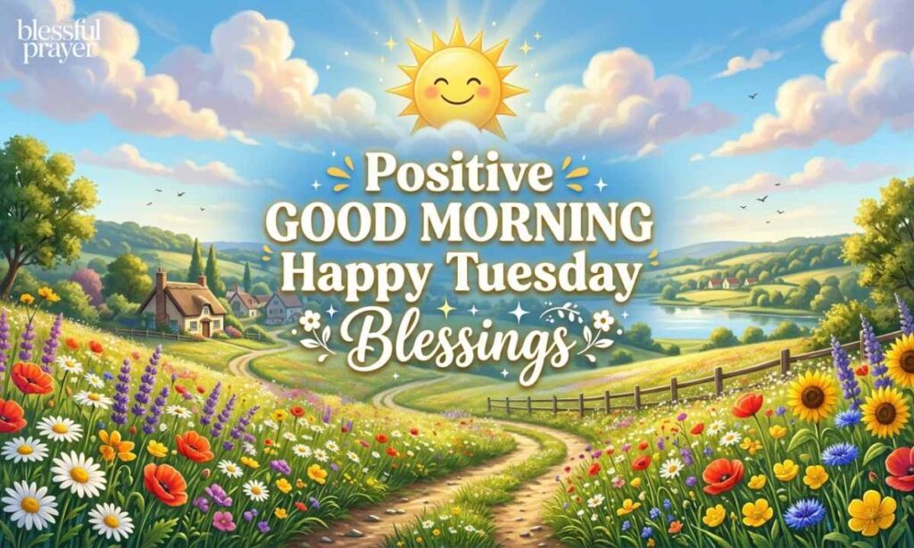 Positive Good Morning Happy Tuesday Blessings