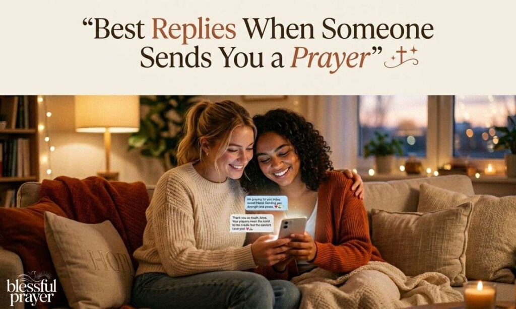 Best Replies When Someone Sends You a Prayer