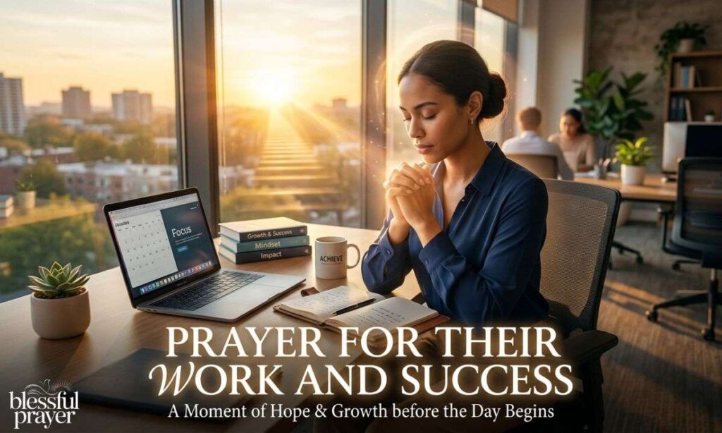 Prayer for Their Work and Success