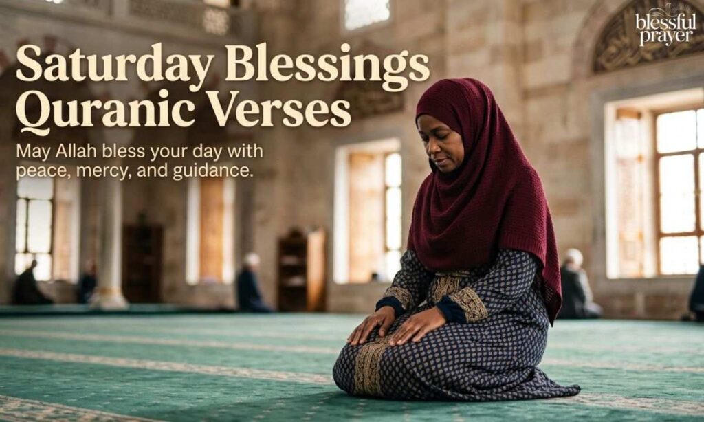 African American Saturday Blessings Quranic Verses