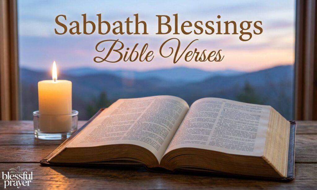 Sabbath Blessings Bible Verses