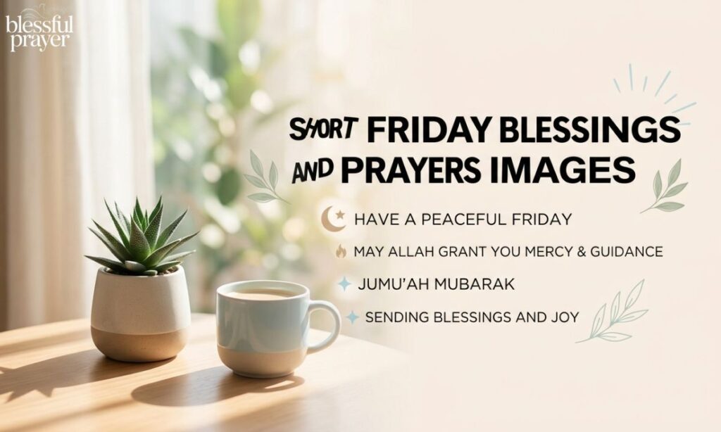 Short Friday Blessings and Prayers Images
