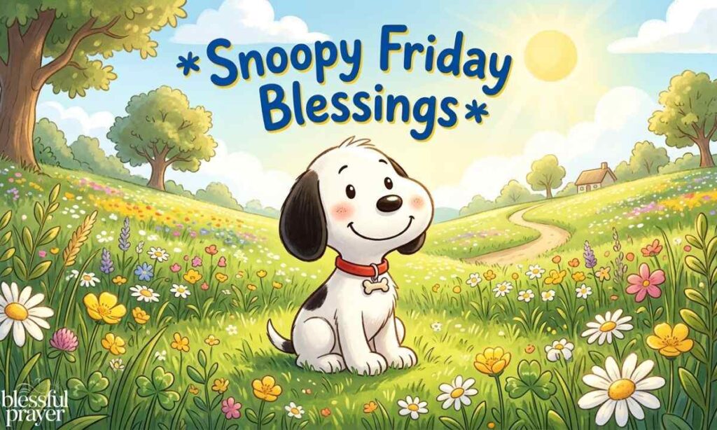 Snoopy Friday Blessings