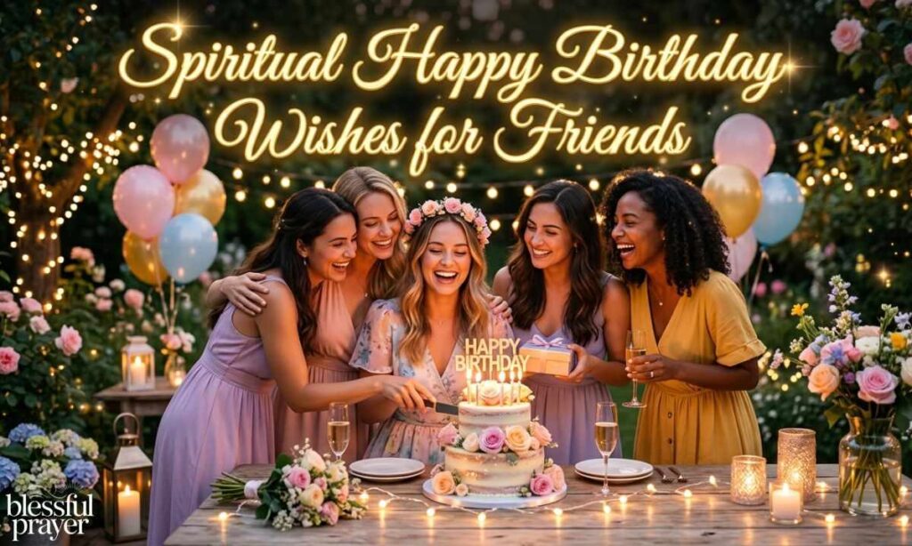 Spiritual Happy Birthday Wishes for Friends