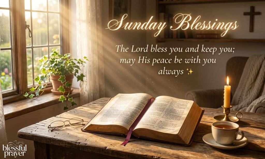 Sunday Blessings Quotes from the Bible