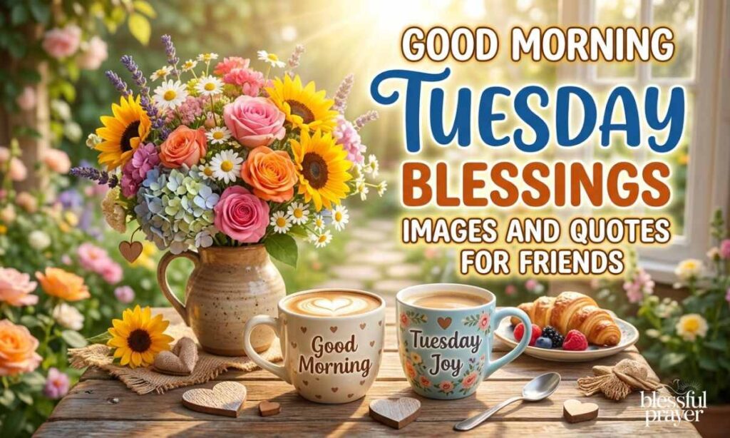 Good Morning Tuesday Blessings Images and Quotes for Friends