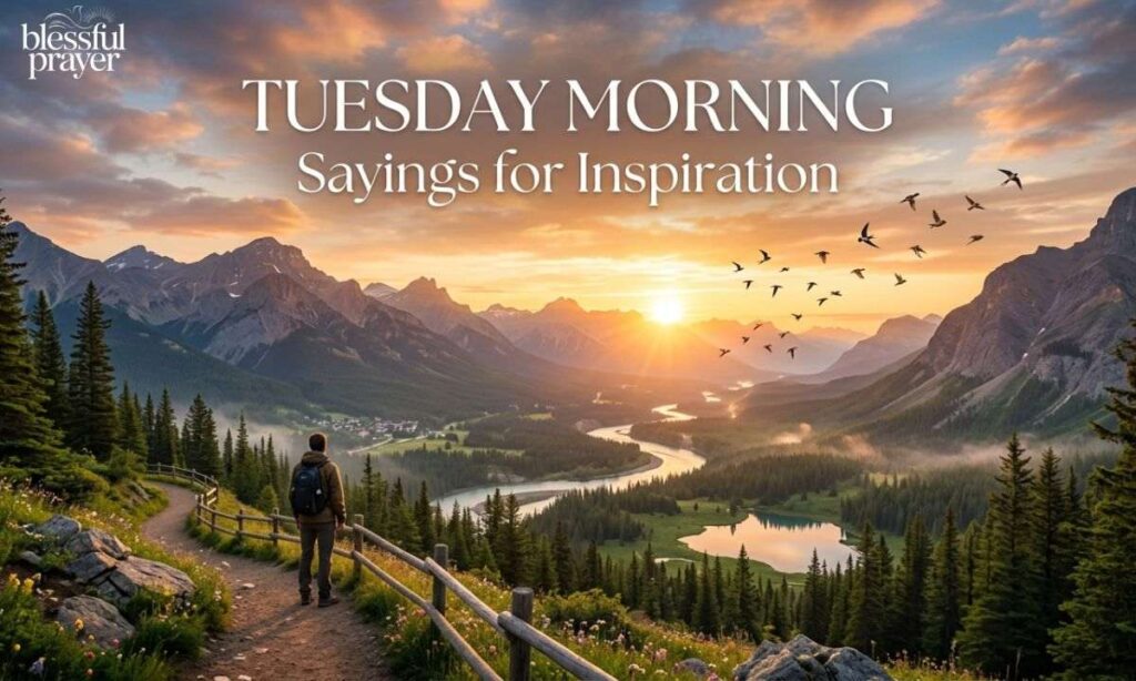 Tuesday Morning Sayings for Inspiration