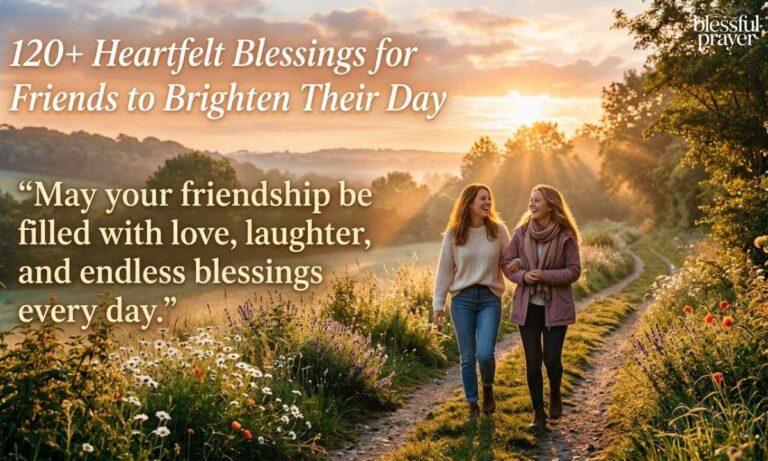 120+ Heartfelt Blessings for Friends to Brighten Their Day