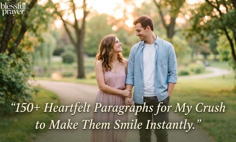 150+ Heartfelt Paragraphs for My Crush to Make Them Smile Instantly