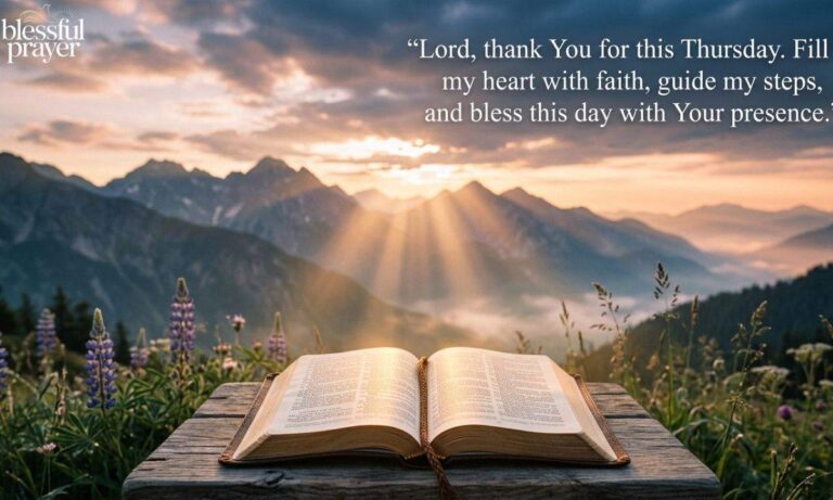 150+Powerful Thursday Morning Prayers with Bible Verses and Blessings to Start Your Day With Faith