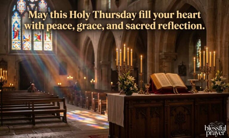 250+Holy Thursday Blessings,Prayers & Quotes for Reflection