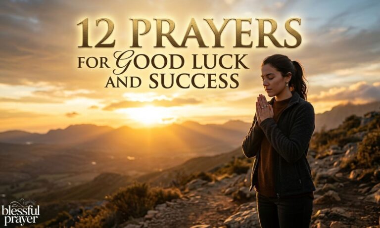12 Prayers for Good Luck and Success