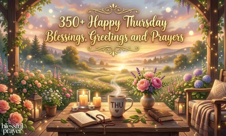 350+ Happy Thursday Blessings, Greetings and Prayers