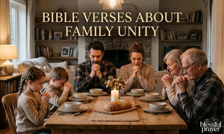 80 Bible Verses About Family Unity