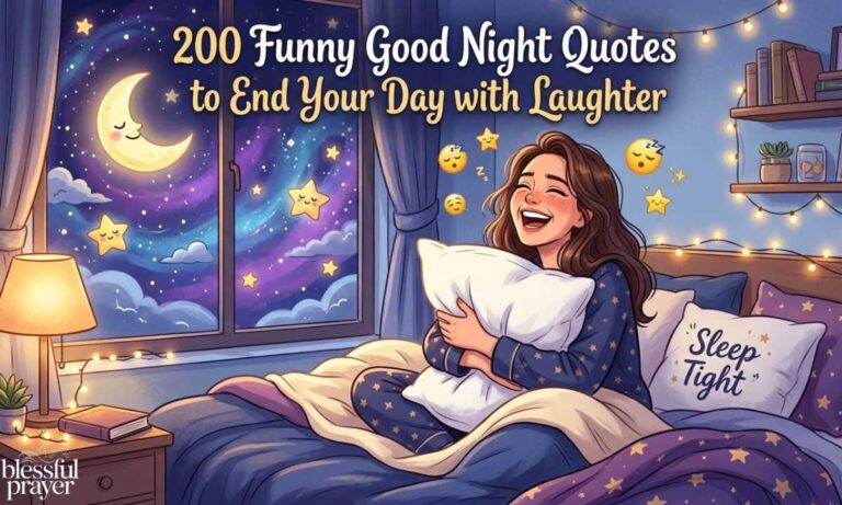 200 Funny Good Night Quotes to End Your Day with Laughter
