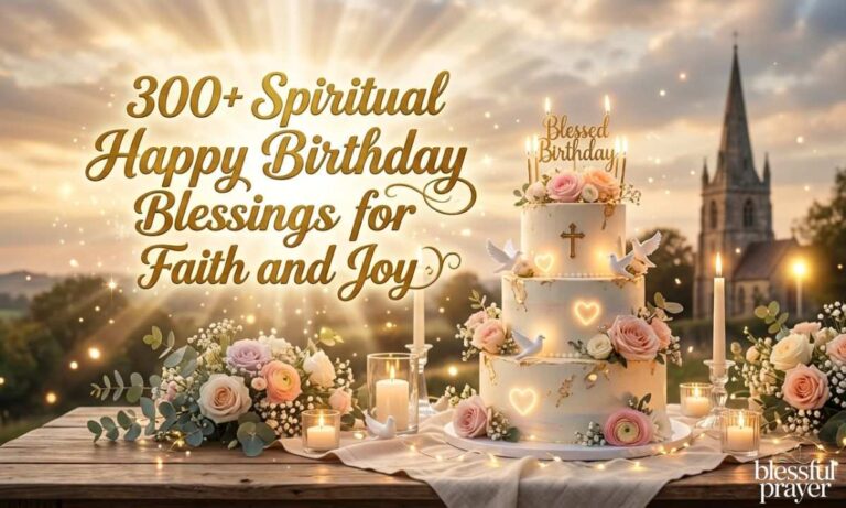 300+ Spiritual Happy Birthday Blessings for Faith and Joy