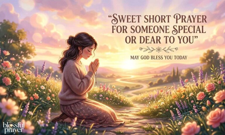 150 Sweet Short Prayer For Someone Special Or Dear To You