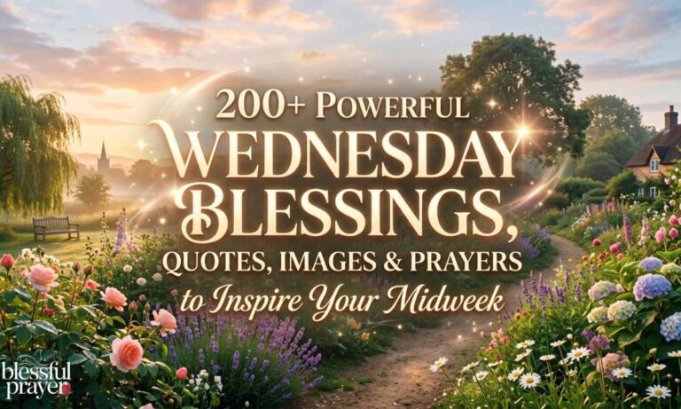 200+Powerful Wednesday Blessings, Quotes, Images & Prayers to Inspire Your Midweek