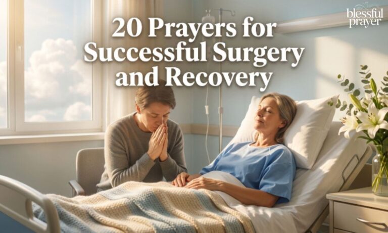 20 Prayers for successful surgery and recovery